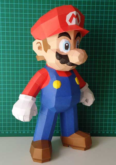 Papercraft Mario Bros Para Imprimir Bank Home