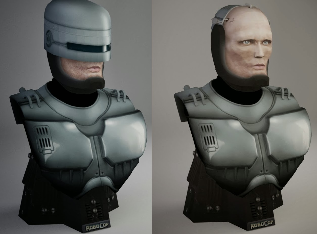 Robocop Robocain Papercraft Free Papercrafts Paper Mo